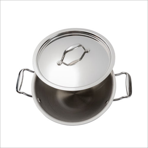 28 cm stainless Steel Deep Kadai