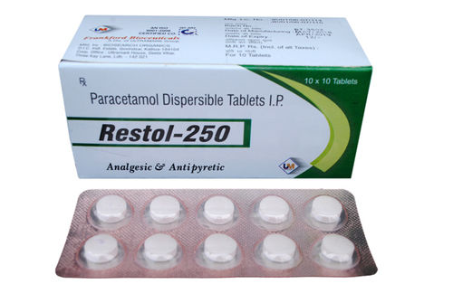 RESTOL-250 Paracetamol Dispersible Tablets