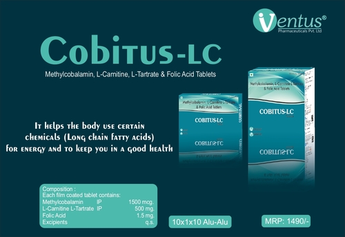 METHYLCOBALAMIN ,L-CARNITINE ,L TARTRATE  & FOLIC ACID