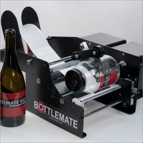 Manual Round Bottle Label Applicator