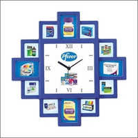Pharma Company Promotional Wall Clock