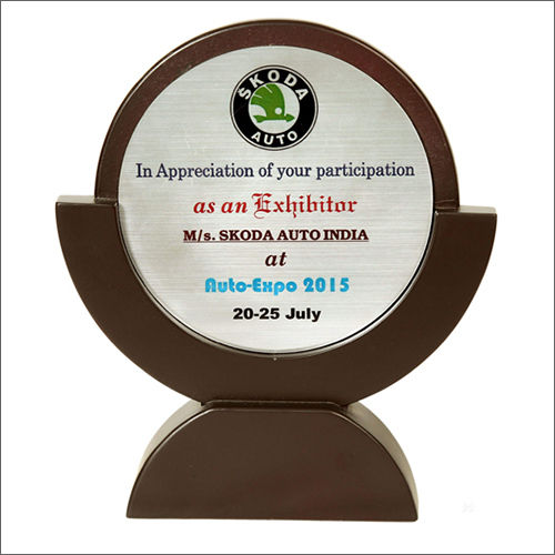 Artificial Promotional Wooden Trophy