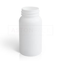 120ml White HDPE Capsule Pill Tablet Packaging Bottle