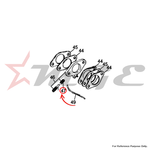 Spring, Auxiliary Air Screw For Royal Enfield - Reference Part Number - #112096/A, #112096
