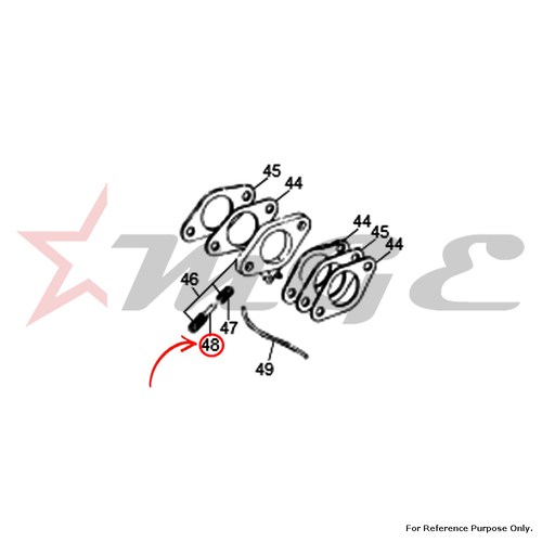 Screw, Auxiliary Air For Royal Enfield - Reference Part Number - #112095/B