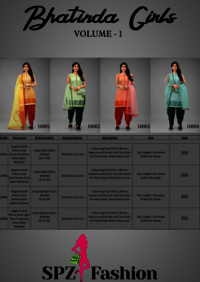 Bhatida Girls Vol-1 Stunning Top With Party Wear Dhoti Suits Catalog