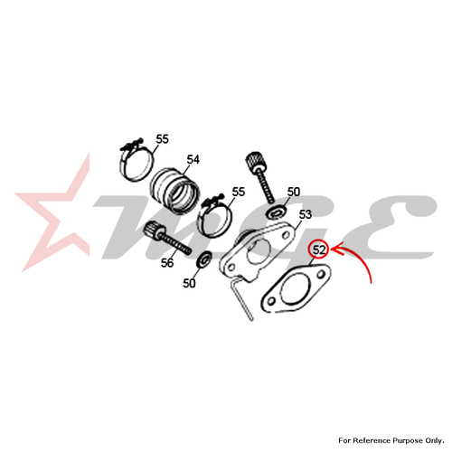 Gasket For Royal Enfield - Reference Part Number - #142471