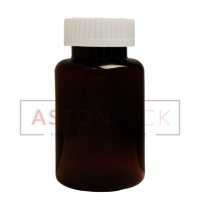250 ml Amber Dietary Supplement PET Packaging Bottles