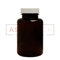 250 ml Amber Dietary Supplement PET Packaging Bottles