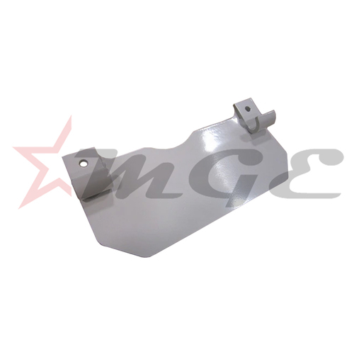 Lambretta GP 150/125/200 - Splash Plate For Centre Stand With Hooks - Reference Part Number - #19957040