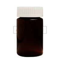 75 ml Amber Dietary Supplement PET Packaging Bottles