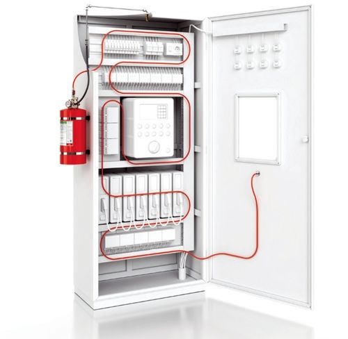 Electrical Panels Gas Suppression system