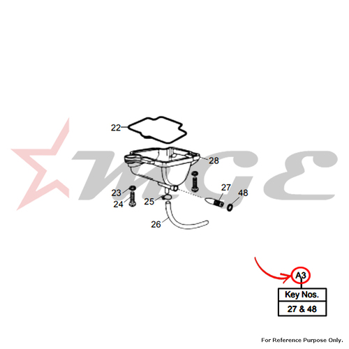 Drain Screw Repair Kit - BS 29 For Royal Enfield - Reference Part Number - #888084
