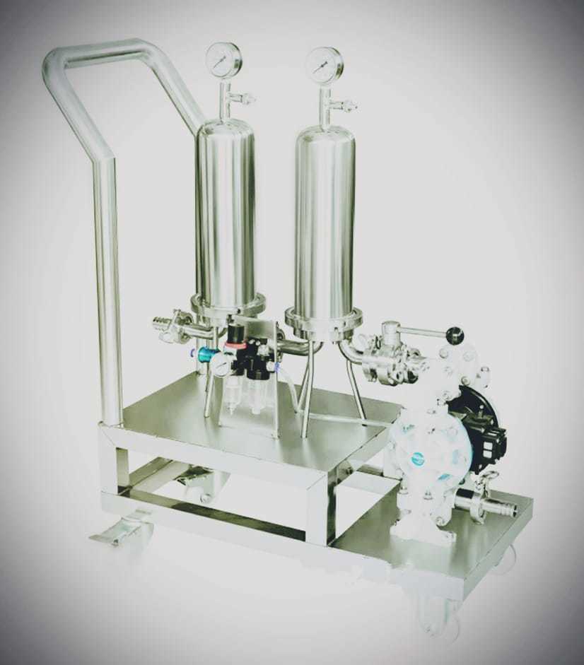 Pneumatic Perfume Filtration system