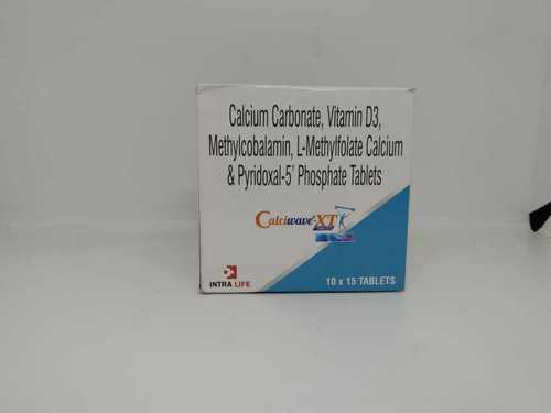 CALCIUM CARBONATE, VITAMIN D3, METHLCOBALAMIN, L-METHYLFOLATE CALCIUM & PYRIDOXAL-5 PHOSPHATE TABLETS