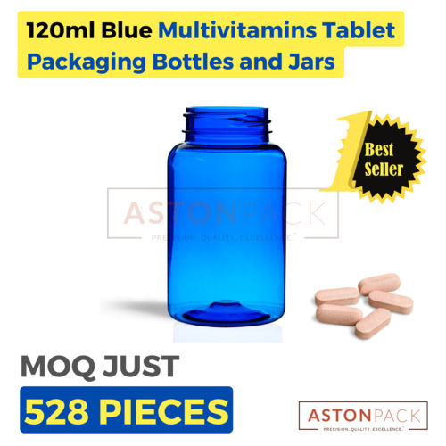 Multivitamins Tablet Packaging Bottles and Jars