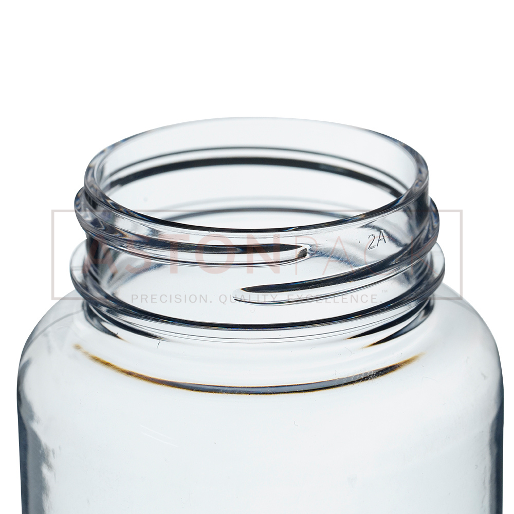 120 ml Clear Multivitamins Tablet Packaging Bottles and Jars
