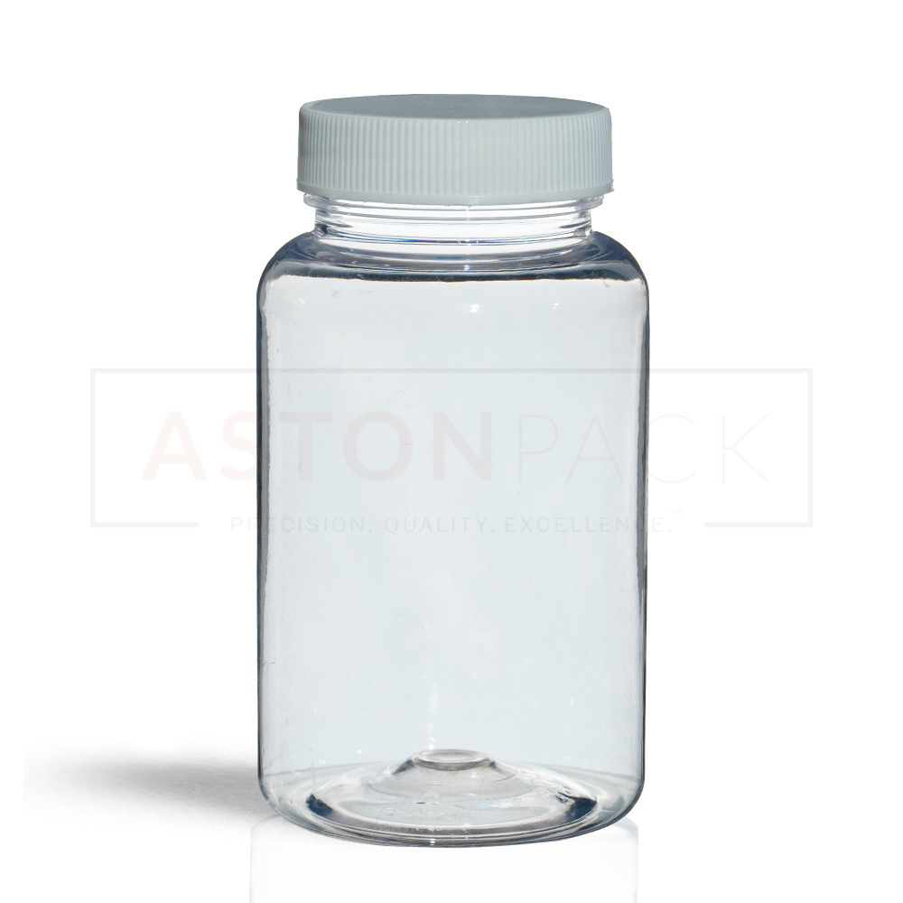 120 ml Clear Multivitamins Tablet Packaging Bottles and Jars