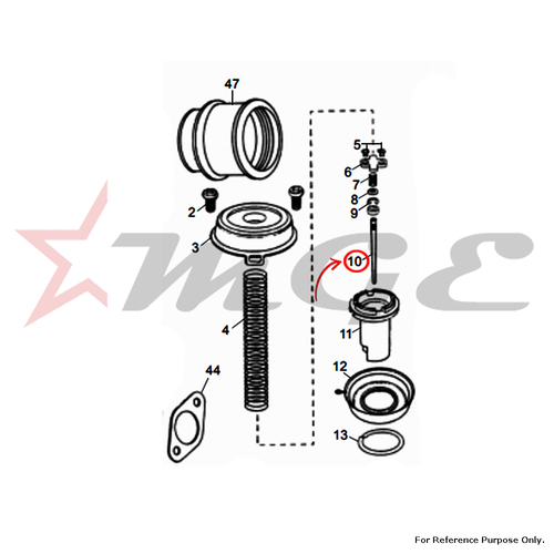 Jet Needle For Royal Enfield - Reference Part Number - #510864