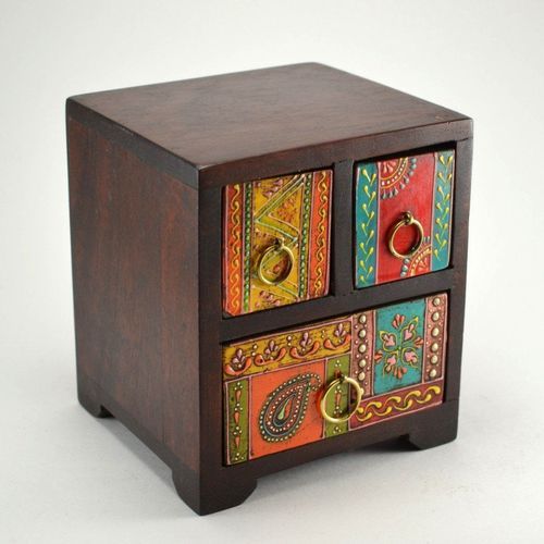 Rajasthani Wooden Jewelery Cabinet