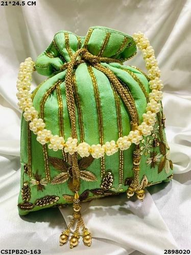 Handcrafted Designer Potli Batua Bag