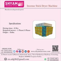 Incense Stick Drying Machine