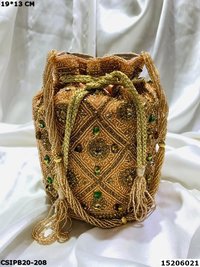 Handcrafted Bridal Potli Batua Bag