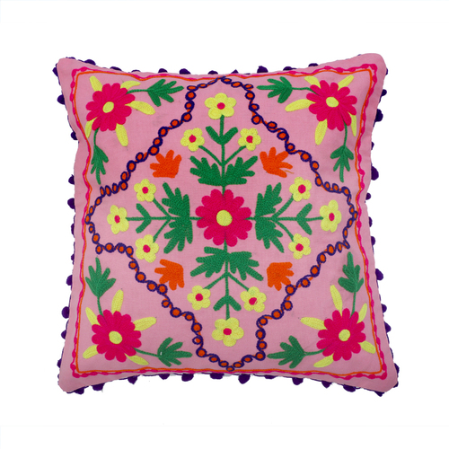 Embroidered Suzani Cushion Covers