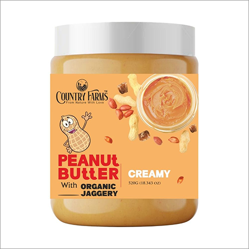 520 GM Creamy Peanut Butter With Organic Jaggery