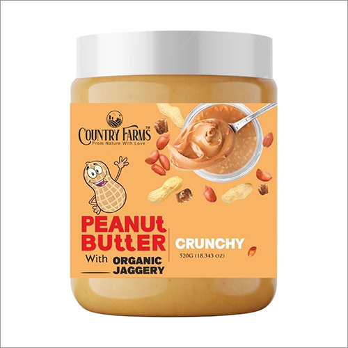 520 GM Crunchy Peanut Butter With Organic Jaggery