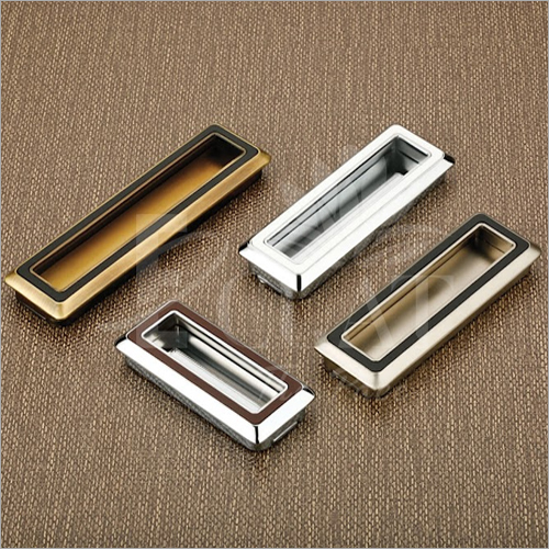 Chrome - Matt and Antique Brass Finish Zinc Concealed Handle Set By MIRACLE INTERNATIONAL