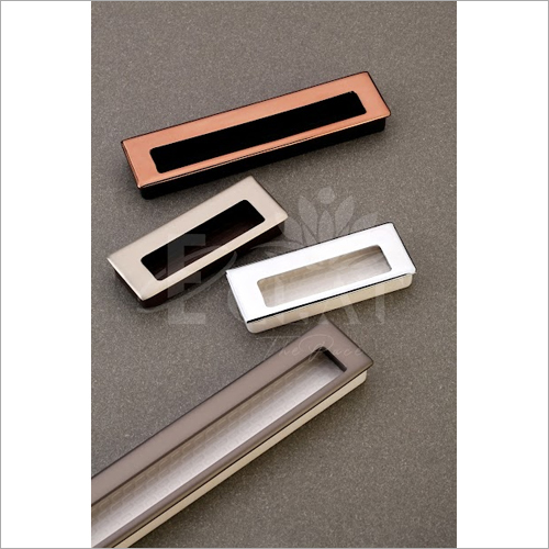 Zinc Concealed Kitchen Cabinet Handle Set