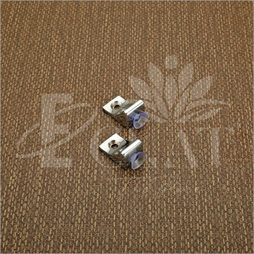 Chrome Finish Zinc Glass Bracket