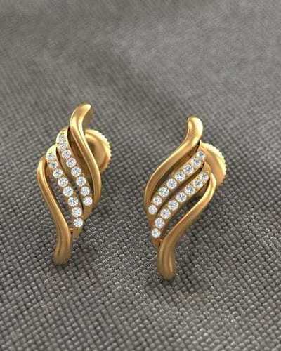 Real Simple Real Diamond Earring