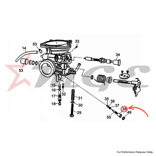 Cap - BS 26 For Royal Enfield - Reference Part Number - #500873
