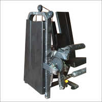 Standing Calf Machine - Steel, 150x80x120 Cm, Black | Adjustable Resistance, Weight Stack, Easy Operation