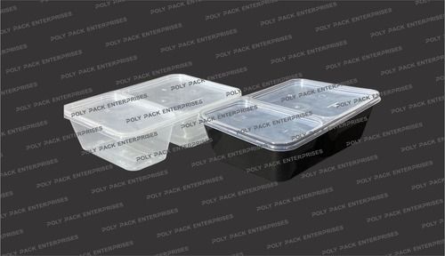 Rectangular 500 ML -2 Compartment