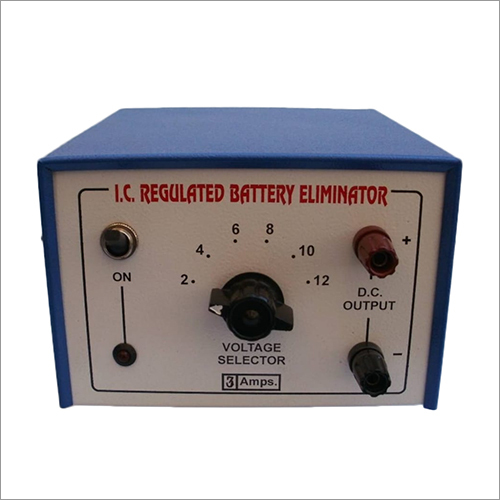 White I.C Regulated Battery Eliminator