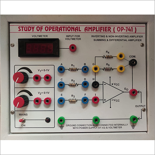 Study of Operational Amplifier Instrument