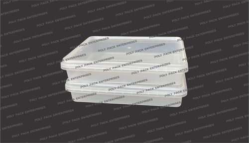 Plastic Rectange Lockable Container