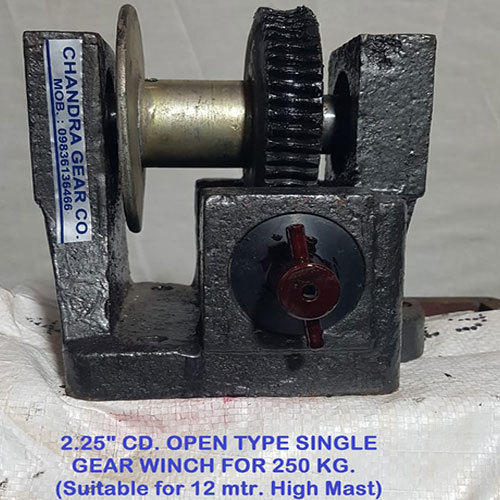 2-5 inch CD open type Single Gear Winch Gear Box