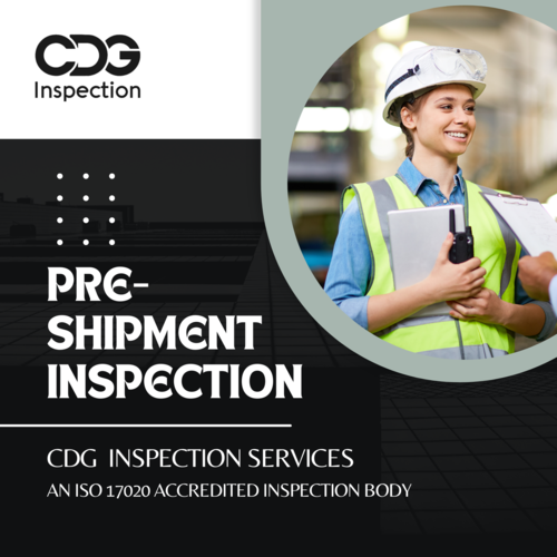 Pre -Shipment  inspection in Indore