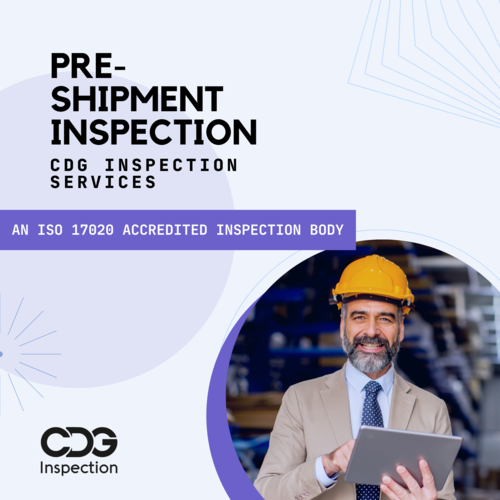Pre -Shipment  inspection in Raigarh
