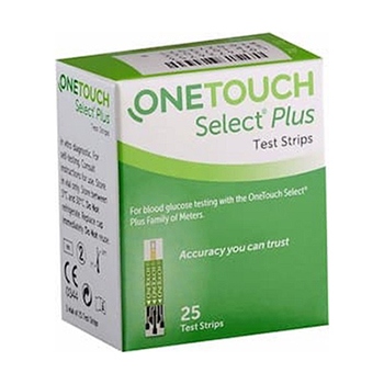 One Touch Select Plus 25 Strips