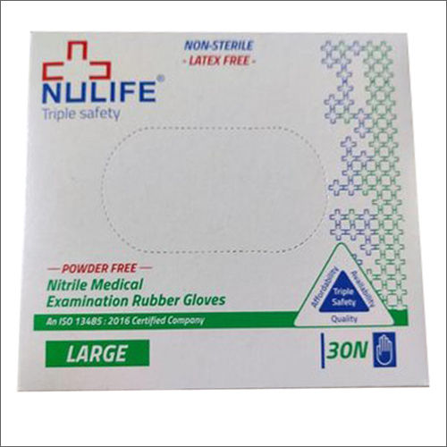 Nulife Nitrile Examination Gloves