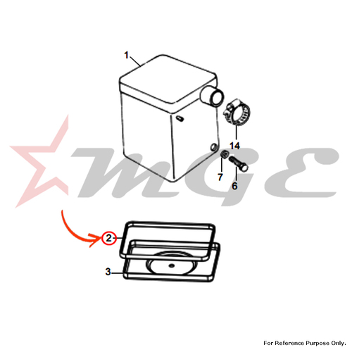 Beading (Old Type) For Royal Enfield - Reference Part Number - #145456/A