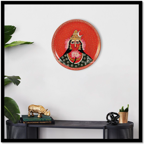 Goddess Laxmi Decorative Wall Plates