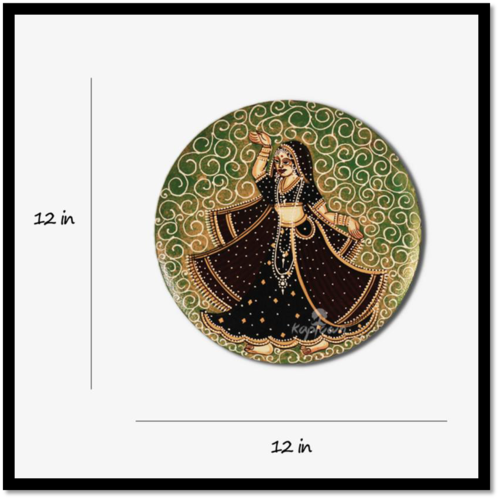 Home Decorative Queen Wall Plates - Color: Multicolor