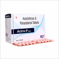 Aceclofenac And Paracetamol Tablets