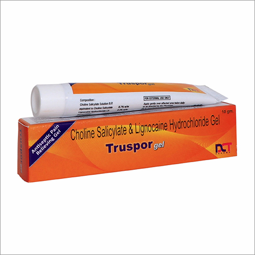 Choline Salicylate And Lignocaine Hydrochloride Gel